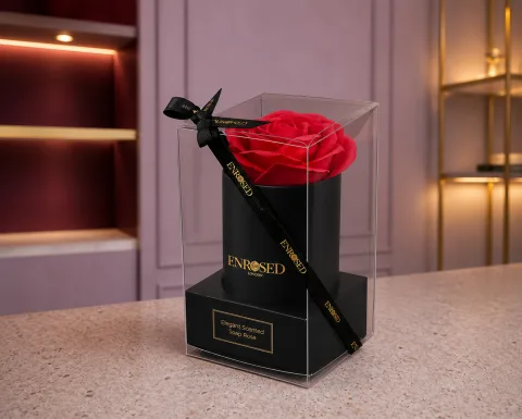 Soap Rose in Box